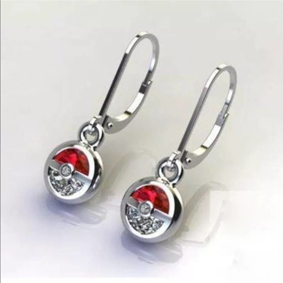 Jewelry - Pokémon Poke Ball earrings